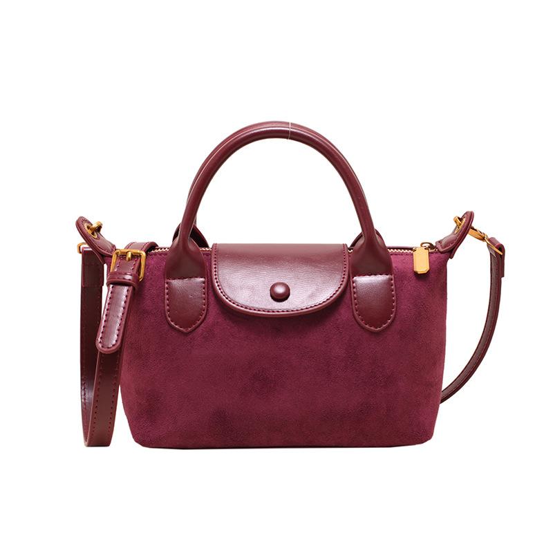 Small Fashion Bag for Women Crossbody Bag New Dumpling Bag Retro Brand Design Shoulder Messenger Bag Trendy Fashion Handbag