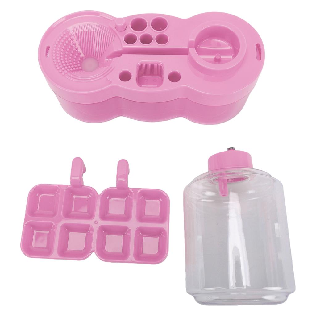 Art Brush Cleaning System Paint Brush Cleaner Tool With Large Water Tanks For Acrylic Watercolor Artists Art Studio School Home