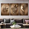 Modern Metal Figure Statue Art Romantic Minimalist Wall Art Print Canvas Painting Posters for Living Room Modern Home Decor