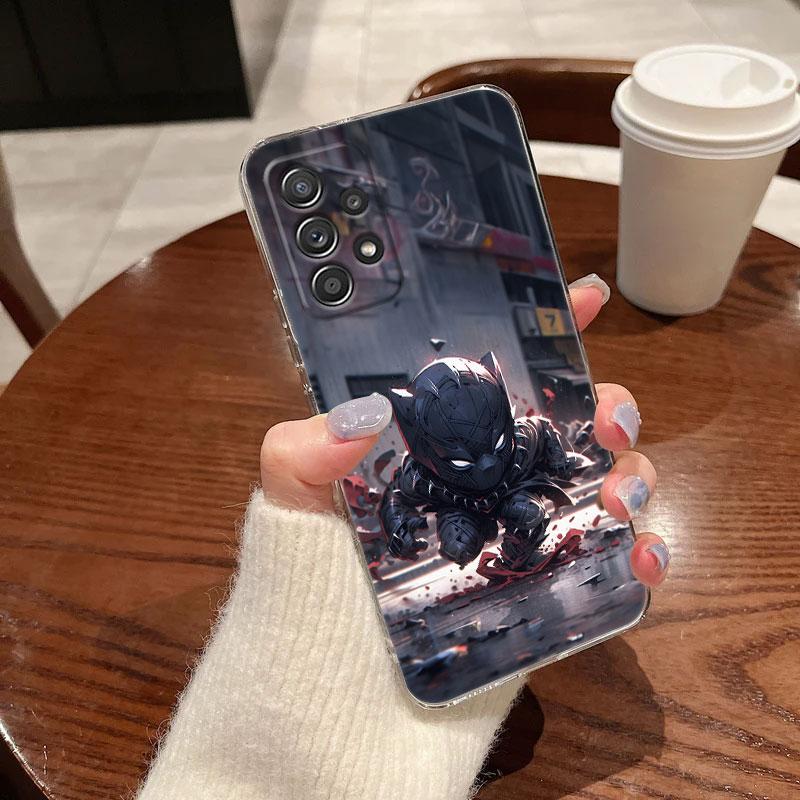 

Baby Marvel Superheroes Clear Case For Samsung Galaxy A57 A37 A56 5G A36 Case A55 A54 A35 A26 A07 A17 A16 A06 A36 A15 Soft Cover Galaxy A50