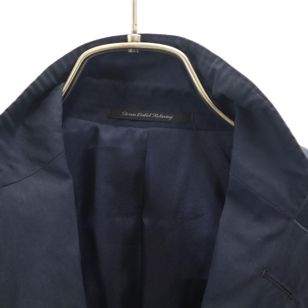 Grünes Etikett entspannend klassisch UNITED ARROWS maßgeschneiderte Jacke 42 Marineblau Herren Gebraucht