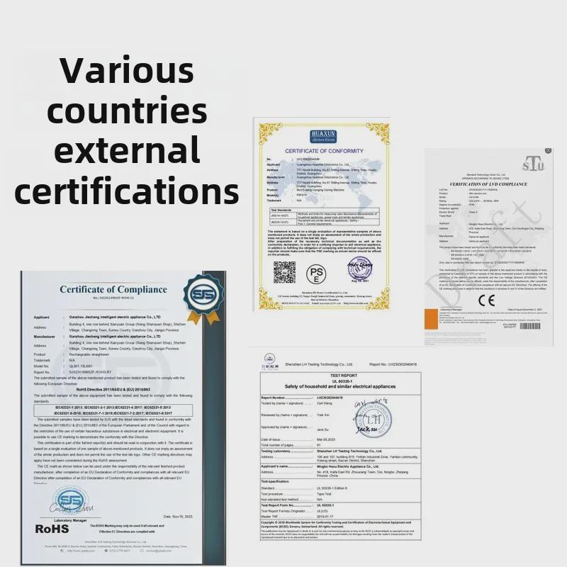 Wireless Dual-Purpose Straightener & Curler: Long-Lasting, Salon-Quality Styling with Negative Ions, Gentle On Hair