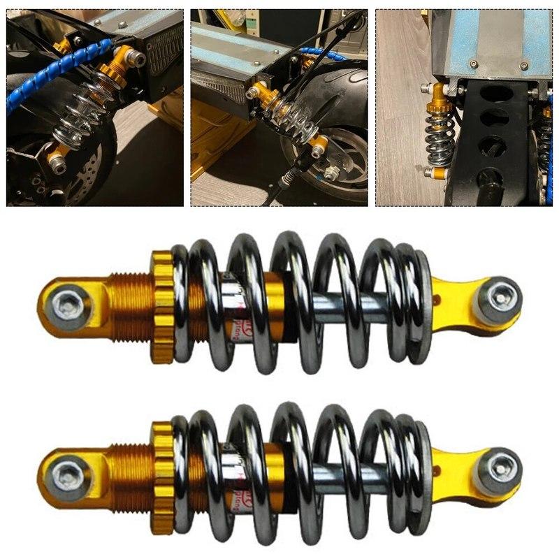 2 Pcs Universal 125mm High Performance Rear Shock Absorbers Electric Bicycle