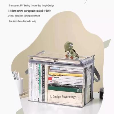 Nowy przyjazd: Przezroczyste Pudełko do Przechowywania Książek Odporne na Kurz dla Studentów