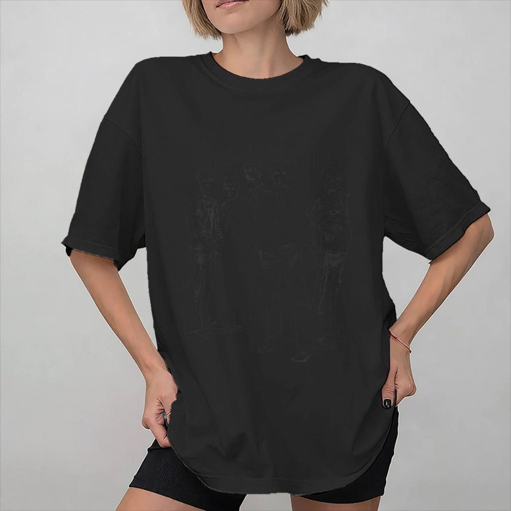 Unisex Women Suede rock band Shirt Cotton New Arrival TShirt Clothing Outfits