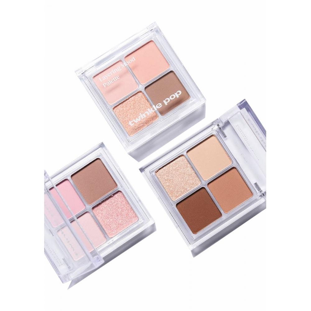 Twinkle Pop Layering Mood Palette 02 Peach Blending By Clio