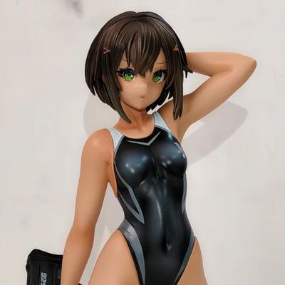 Anime-Mädchen Actionfigur im Badeanzug - Ministerin der Schwimmabteilung Erciyuan GK Modell zur Dekoration und als Geschenk für Animationsfans