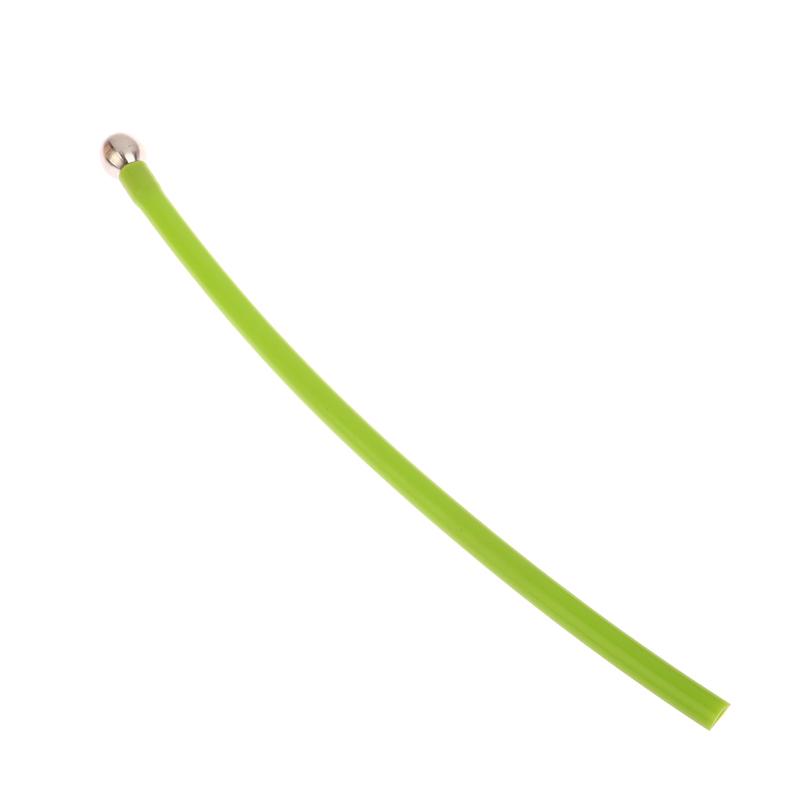 1Pc 24cm Foam Cannon Soft Straw Pipette With Stainless Steel Gravity Ball Filter Colorful Silicone Rubber