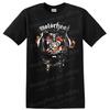 Motörhead Motorhead T Shirt Metal Skull Flames Chain Tee Rock Music Graphic