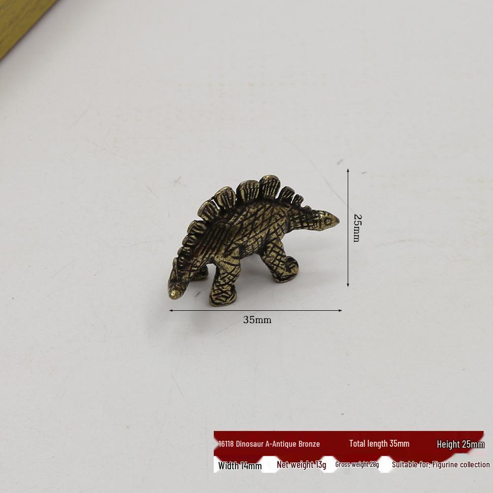 Nachgebildete gealterte Bronze-Tierfigur - Jurassic Style für Büro, Arbeitszimmer oder Kaffeetisch-Dekoration