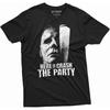 Funny Here To Crash The Party Shirt Halloween Movie Inspired Shirt Serial Killer Shirt Horror Tee