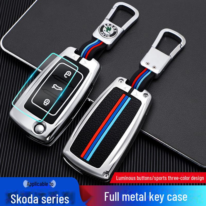 Skoda Octavia Key Cover for Superb, Xinrui, Kamiq, Karoq, Kodiaq - Personalized Car Bag Buckle Shell