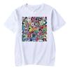 T-shirt Estive Traspiranti a Maniche Corte Stampa 3D Cartone Animato Gioco Alphabet Lore per Bambini 2-13 Anni Ragazzi Ragazze Abbigliamento Casual