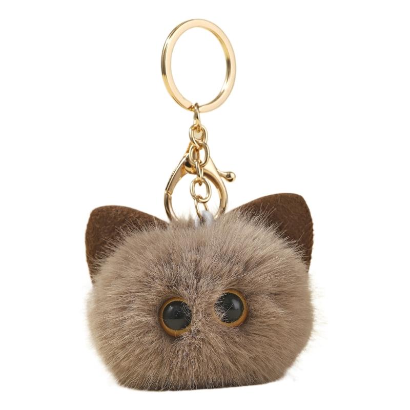 Elegant Doll Bag Charm Key Accessory Convenient Bag Dangler Unique Keychain Charm Fashion Animal Pendant for Women