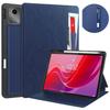 Lederhülle mit Taschen für Lenovo Tab M11 TB330FU 10.95" (Granat)