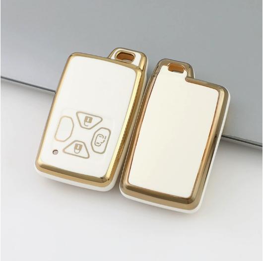 3/4/5 Buttons Auto TPU Remote Shell Fob Holder for Toyota Estima Alphard Vellfire Key Case Cover Keyless Protector Accessories