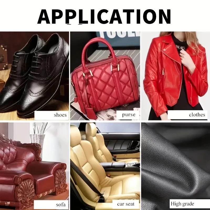 Lederfärbepaste-drei Farben(weiß,braun,schwarz),geeignet für Schuhe, Taschen, Sofas - Reparatur, Wiederherstellung von verblasstem und zerkratztem Leder