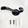 Coat Hook Corrosion-Resistant Wall Hooks Space Saving Upper And Lower Hooks for Bathroom Kitchen Bedroom
