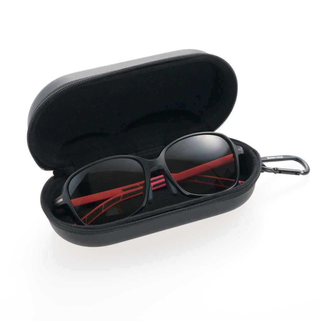 BUNNY WALK Polarized Sunglasses Matte Smoke BW-030 BW-0300F Black/Black