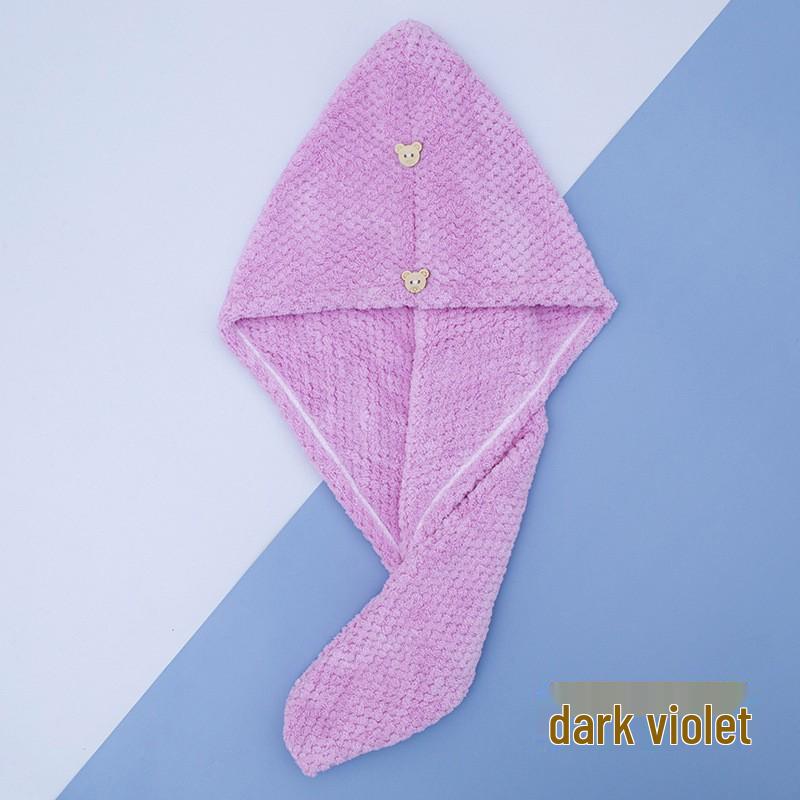 Breathable Soft Large Hair Drying Cap with Quick Absorption and Fast Drying Hair Drying Cap