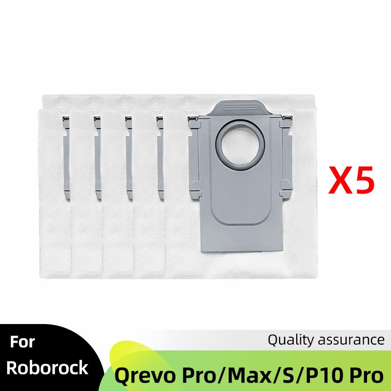 Fit For Roborock Qrevo Pro / Qrevo MaxV / Qrevo S P10 Pro Robot Vacuum Cleaner Replacement Roller Dust Bag Parts Accessories