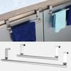 Stainless Steel Towel Racks Holder Kitchen Cabinet Door Towel Rack Hanging Holder Bathroom Shelf Rack