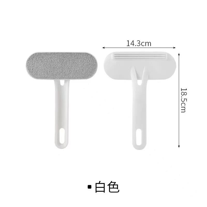 Double-Sided Pet Hair Remover Manual Electrostatic Sticky Lint Brush for Cat Clothing Sofa Furniture Carpet Pet Cleaning Tool