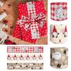 New Imitation Linen Christmas Ribbon 2m Handmade Gift Box Strap DIY Bow Ribbon DIY Crafts