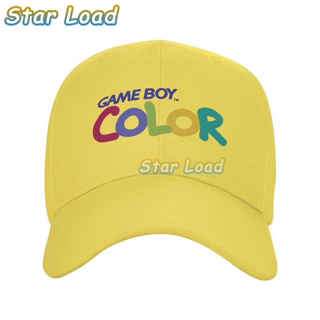 Game Boy Color Baseball Cap for Unisex Cool Sun Caps Summer Outdoor Sunscreen Sports Sun Hat