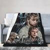 90s Ryan Leviticus 2026 Horror Movie Blankets Flannel Print Super Warm Throw Blankets for Sofa Travel Bedding Throws