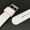 New SEIKO Watch Strap 22mm Silicone Rubber Strap R033013J9 Prospex Band White Brand