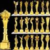 Crown Pentagram Competition Trophy Medal Competition Award  Children Award Prize