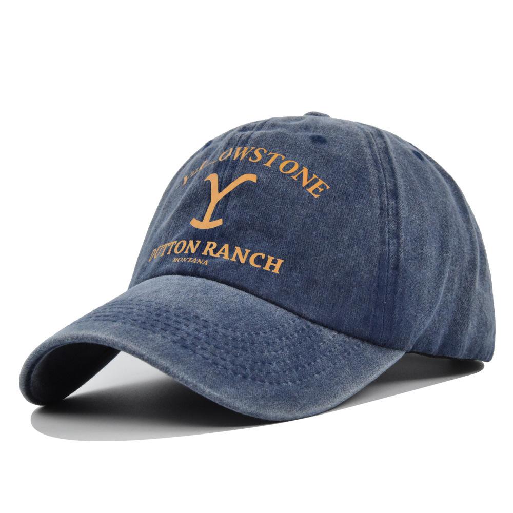 Baseball Cap Snapback Hat YELLOWSTONE Sun Hat Spring Autumn Baseball Cap Sport Cap Fitted Cap Hats For Men Women