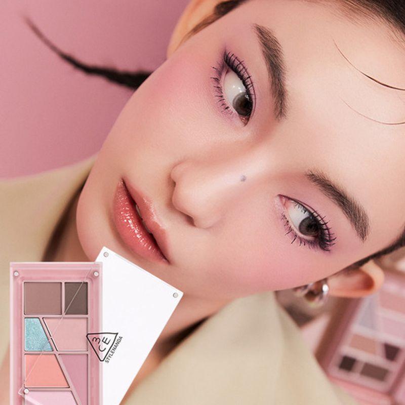 3CE Layer It All Palette (with free layer eyebrush)