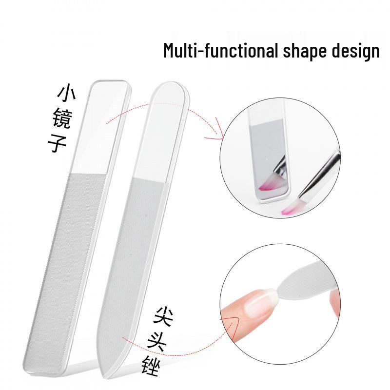 Nano Glass Nail File: Baby Safe, Professional Manicure Tool for Polishing and Shining