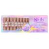 150PCS French Gel Nail Tips 5 Colors French Tips Press on Nails 15 Sizes Fake Nails for Nail Art DIY Pre applied Tip