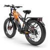 Elcykel LANKELEISI MG800 Max, en 2000W motor, ett 48V 20Ah batteri, en topphastighet på 48 km/h, en räckvidd på 90 km och 26*4,0 tums däck