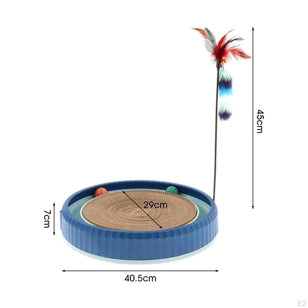 Cat Scratch Toy, Cardboard, , Pad for Puppy Kitten Play And Rest,