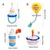 Durability Birthday Themed Dog Chew Toy Machines Washable Dog Chew Toy For Indoor Outdoor Playtimes
