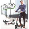 Kickboard Kick Height 8 Inch Standing Stand For Christmas Gift Scooter, Foldable, 4-level Adjustment, Foot/Hand Brake, Tire, Motorcycle, Included,
