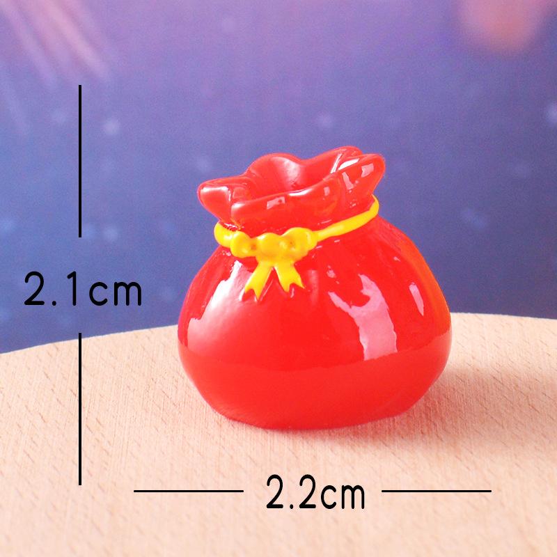 Small OrnamentsNew Year's Money-making Accessories Lucky Bags Red LanternsKoi Fish and Firecrackers