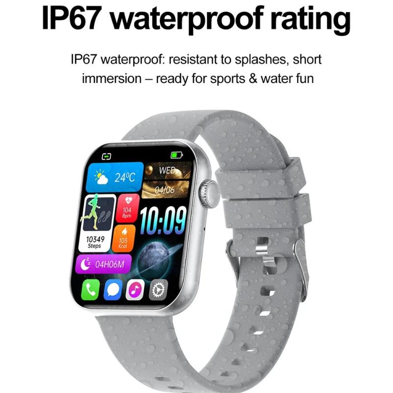New Smart Watch for Women Full Touch Screen Bluetooth Call Waterproof Watches Health Monitor  Sport Fitness Tracker Smartwatch Lady Reloj Mujer