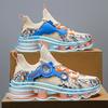 Large size blade sneakers student platform running shoes basketball shoes casual mesh shoes