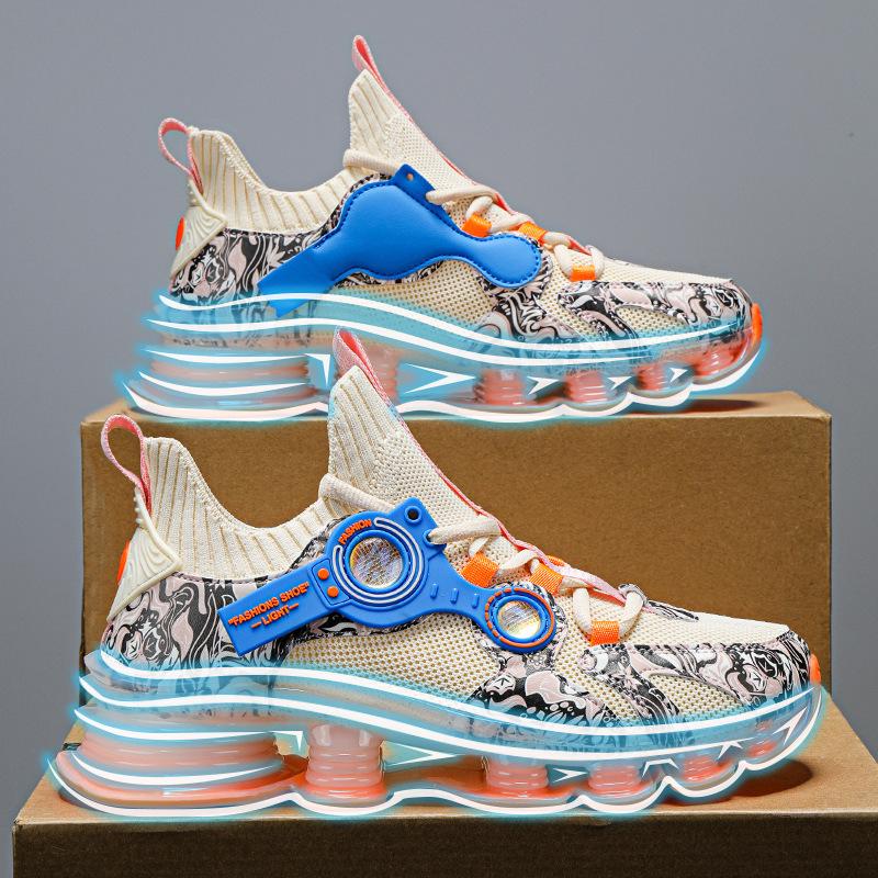 Large size blade sneakers student platform running shoes basketball shoes casual mesh shoes