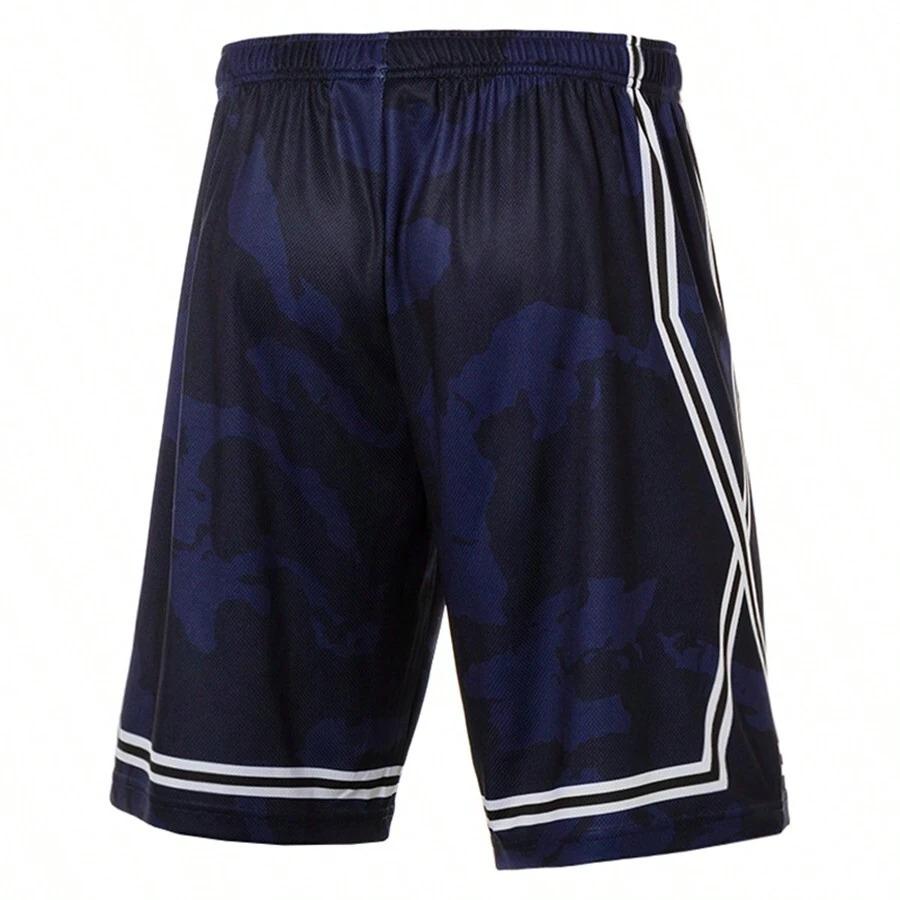 Under Armour Loose Fit Mid Rise Lightweight Five Point Sports Shorts Men shorts Dark-Blue 24500210-409
