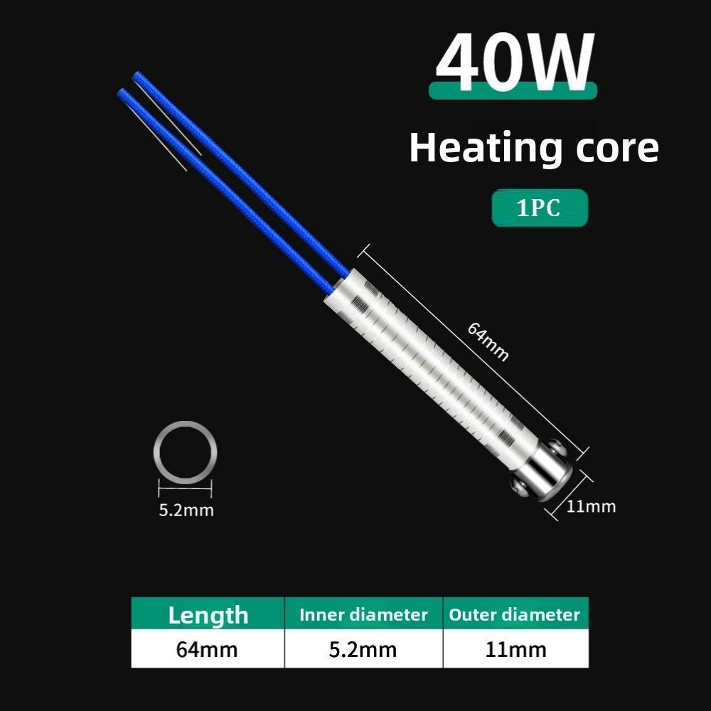 1/2/5pcs 220V 30W40W60W Electric Soldering Iron Core 3 Sizes Spare Part Equipment New Welding Tool