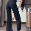 Damen Quick-Dry Sonnenschutz Schlaghose - Eis seide, Petite, Dünn, Kühl Yoga Hose für den Sommer