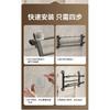 Door Shoe Rack Multifunctional Slipper Rack Wall-mounted Bathroom Foldable Shoe Rack No Punching Toilet Shoe Storage