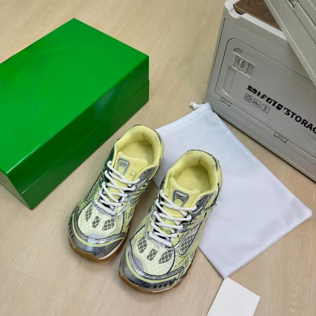 Wang Yibo's Same 25ss Color Blocked Mesh for Couples Dad Shoes for Women Ins Trendy Sports and Leisure Breathable Slimming and Height Increasing