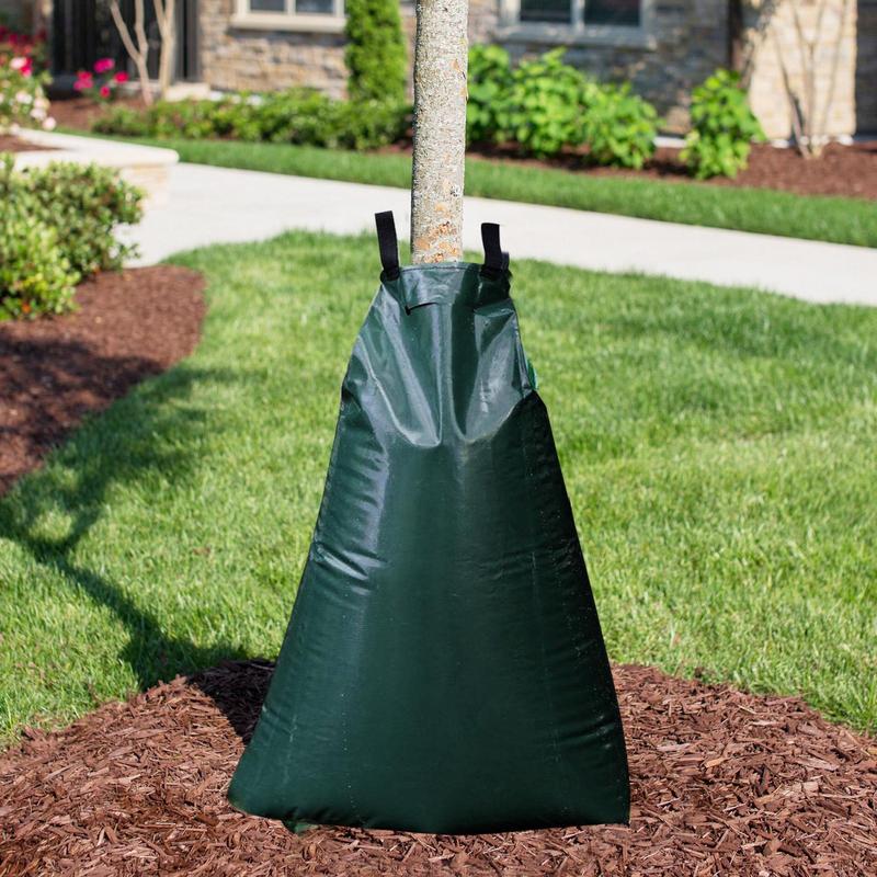 Slow Release Tree Watering Bag PVC Planting Water Bag for Tree 20 Gallon Heavy Duty Drip Irrigation System Reusable Gardening